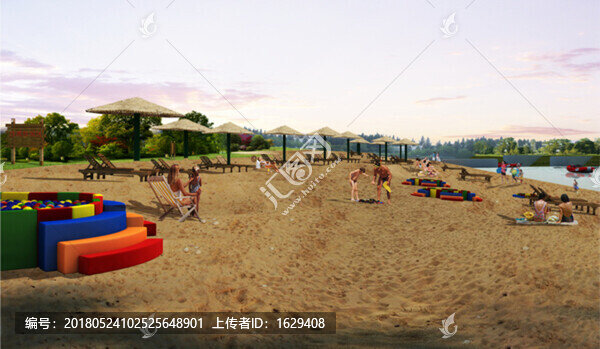 沙灘休閑區(qū),沙灘娛樂區(qū)