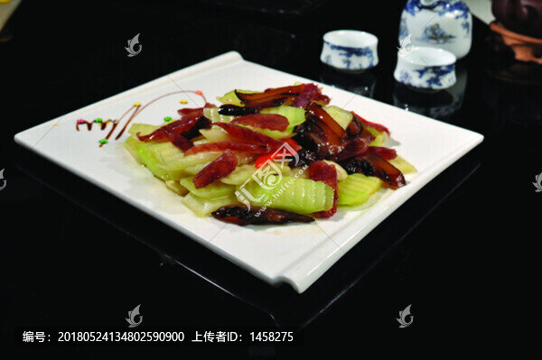 小炒芥蘭臘味