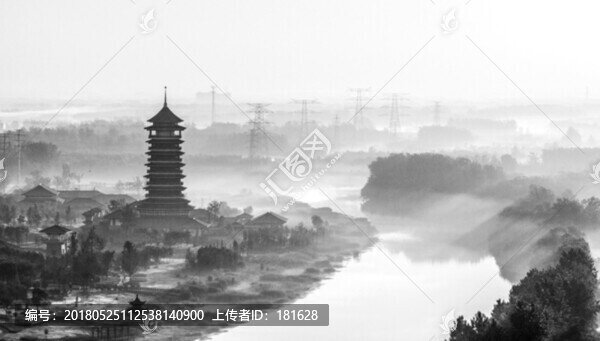 公園晨景