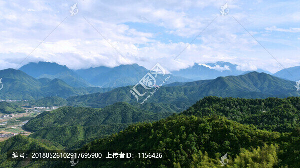 七星山,望夫山,毛排山等群山