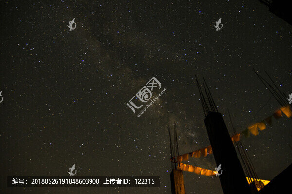 星空與建筑