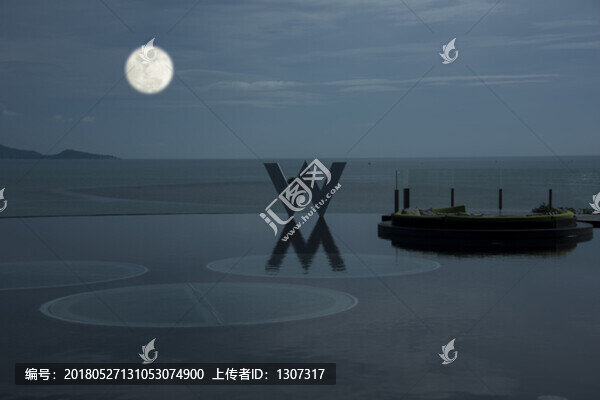 泰國W酒店夜色