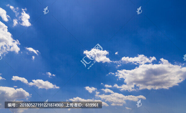 藍(lán)天白云天空背景高清