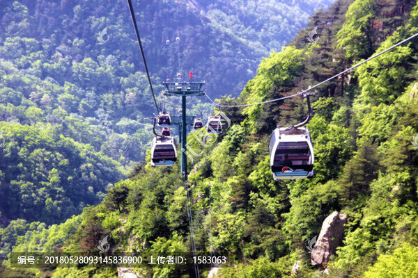 景區(qū)索道,纜車