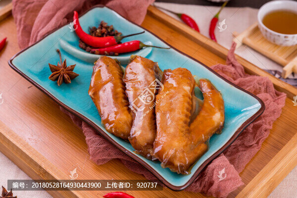 泡鴨翅