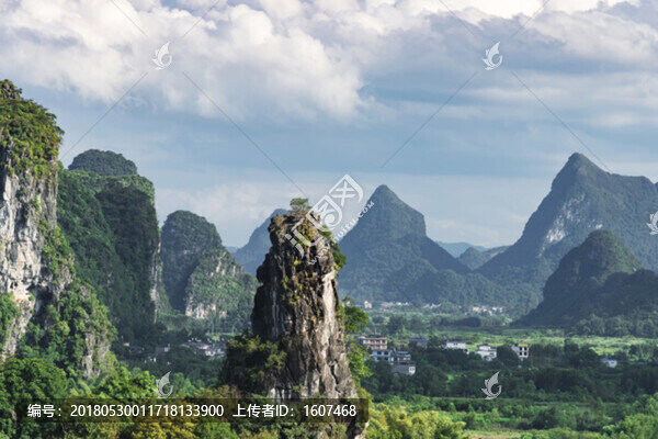 喀斯特群山