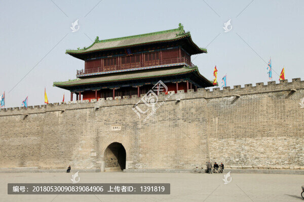 石家莊市,正定古城墻,城樓