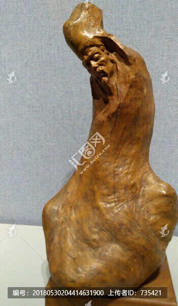 人物木雕