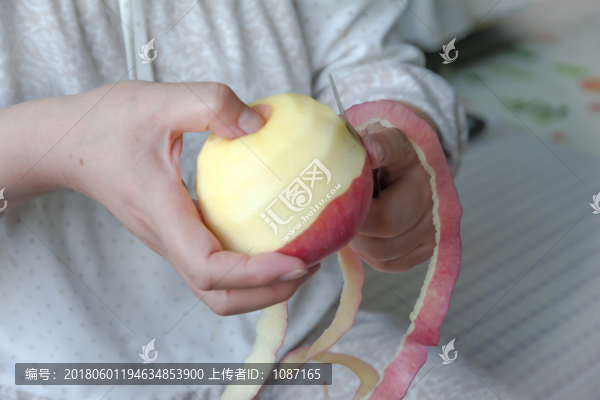 削蘋果皮