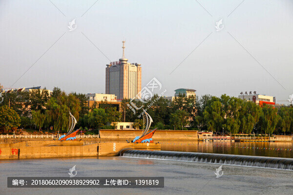 河北,承德,市區(qū)風(fēng)光,清晨