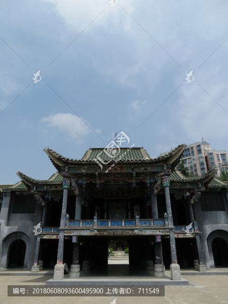 合肥徽園亳州園,古戲樓