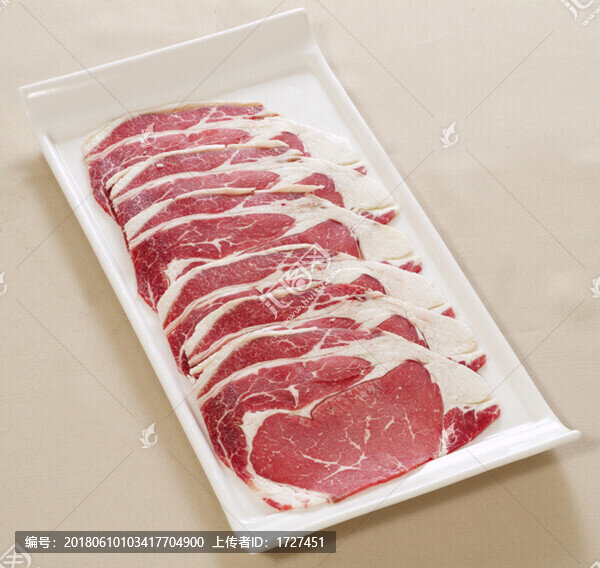 雪花牛肉片