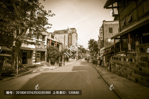 老重慶民國建筑街景