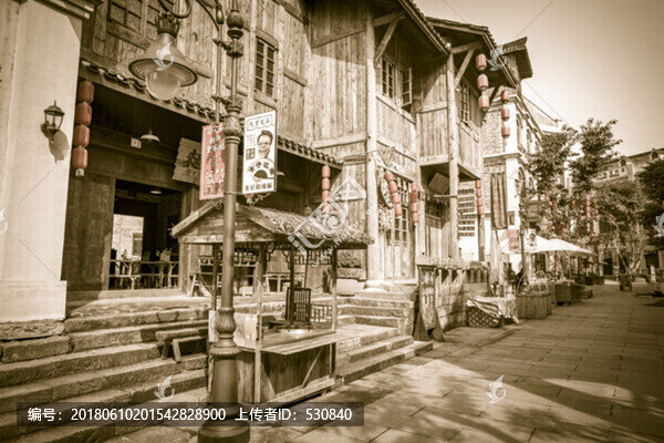 老重慶民國建筑街景