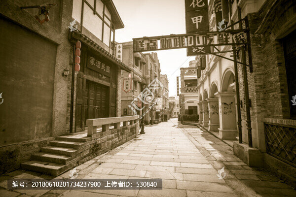 老重慶民國建筑街景