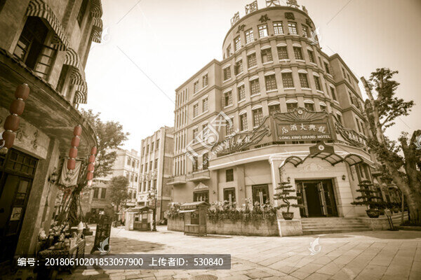 老重慶民國(guó)建筑街景