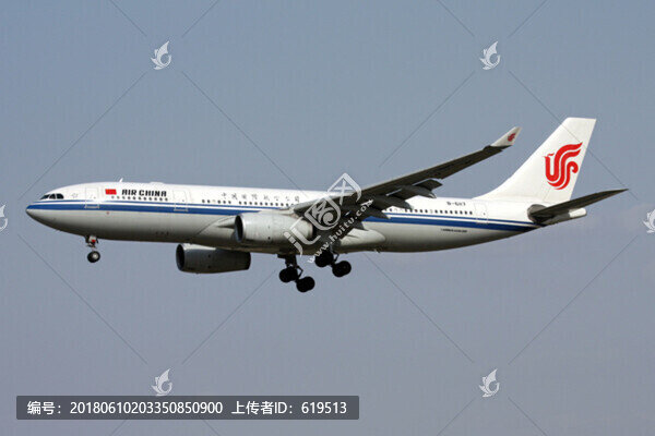 飛機(jī)降落,中國(guó)國(guó)航