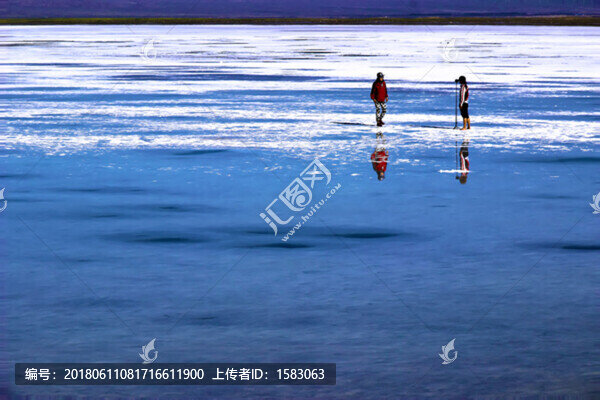 茶卡鹽湖