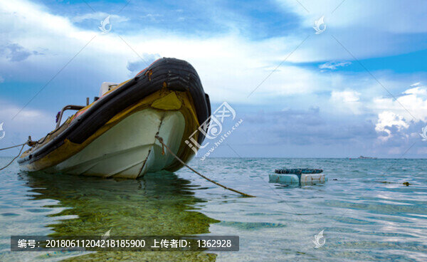美麗西沙之鴨公島風光