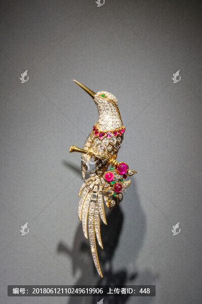 首飾,胸針,胸花,鑲鉆首飾,鳥
