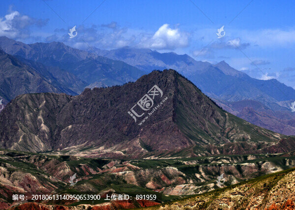 甘肅祁連卓爾山風(fēng)光