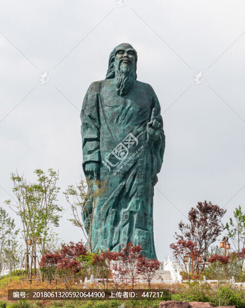 齊云山老子純銅雕塑