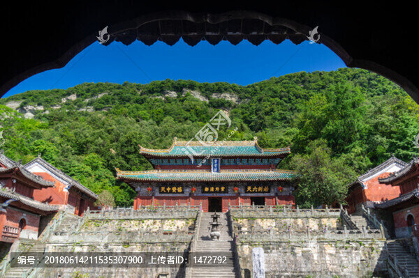 湖北武當(dāng)山紫霄宮風(fēng)光