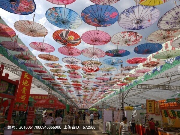 傘與天空