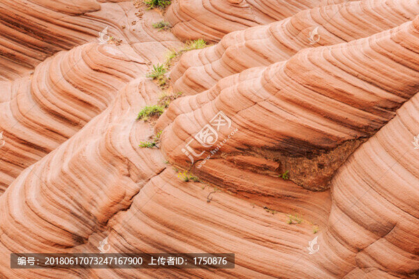 丹霞波浪谷