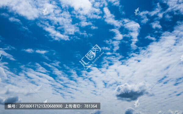 藍天白云