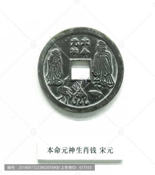 宋元本明星官生肖錢