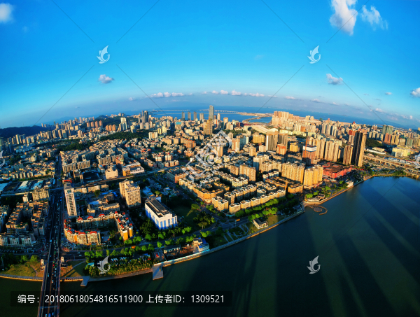 濱海城市鳥瞰