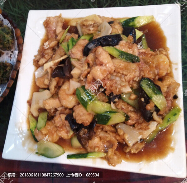 黃瓜肉片