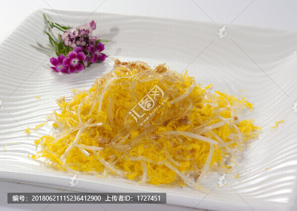 桂花炒魚翅