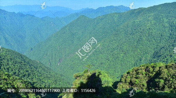 山峰峽谷實(shí)景