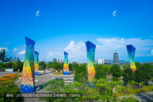 南寧,五象湖公園,雕塑