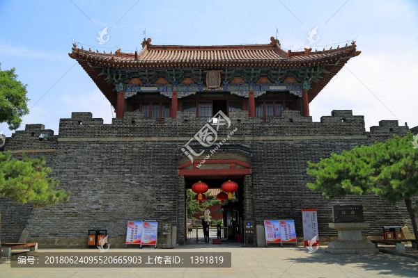 山東,泰安,岱廟,厚載門,北門