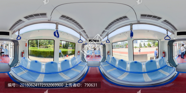 地鐵車廂內部