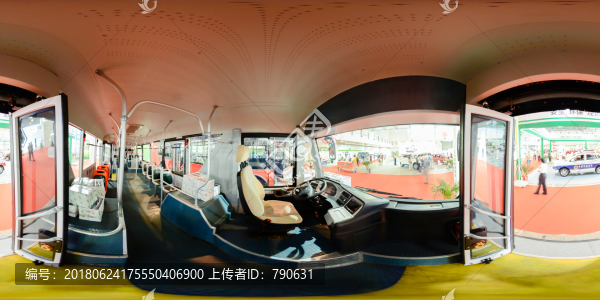公交車內(nèi)部全景圖