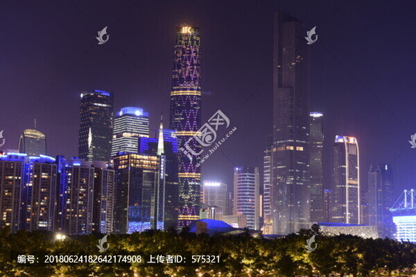 珠江新城夜景