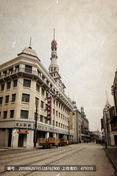 老上海街景