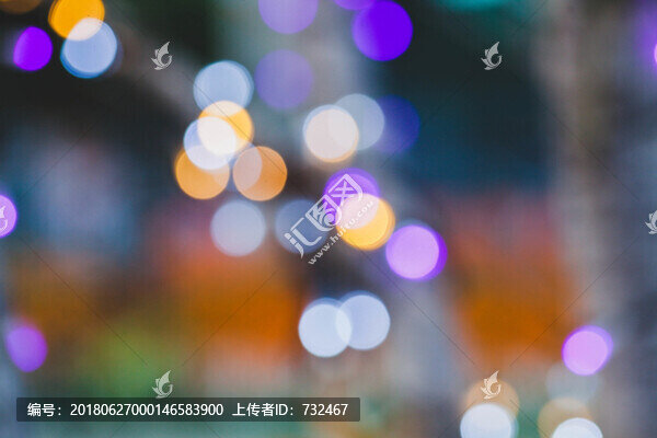 彩色光影