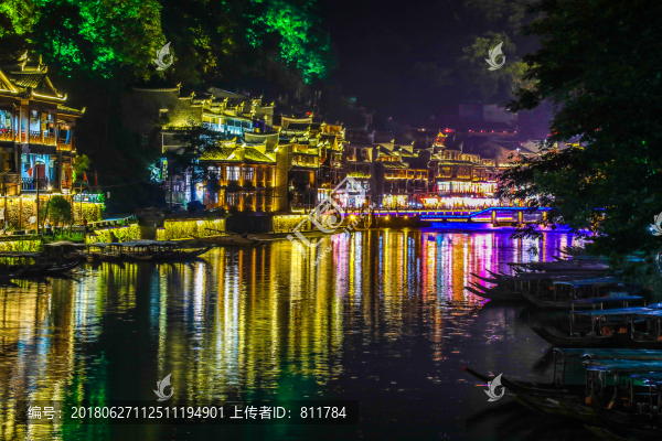 鳳凰古城夜景