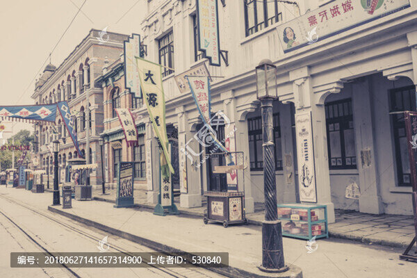 上海老建筑民國街景