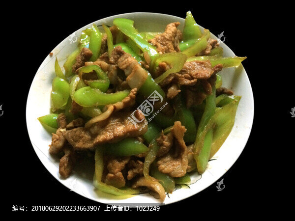 青椒炒肉