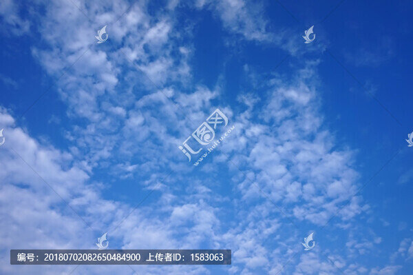 藍天白云