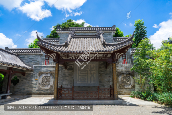 南寧五象湖園博園友園古戲臺