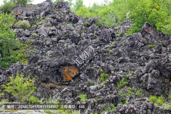 五大連池火山巖石
