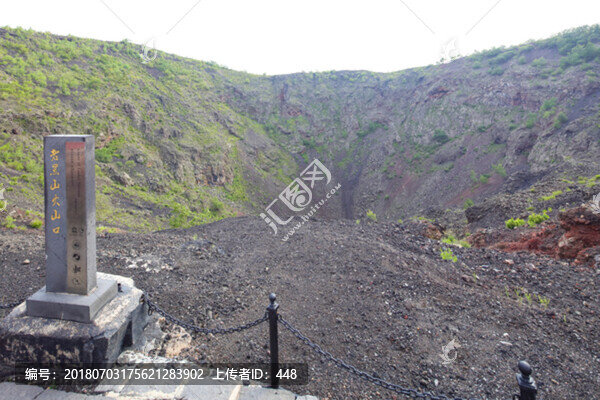 五大連池老黑山火山口