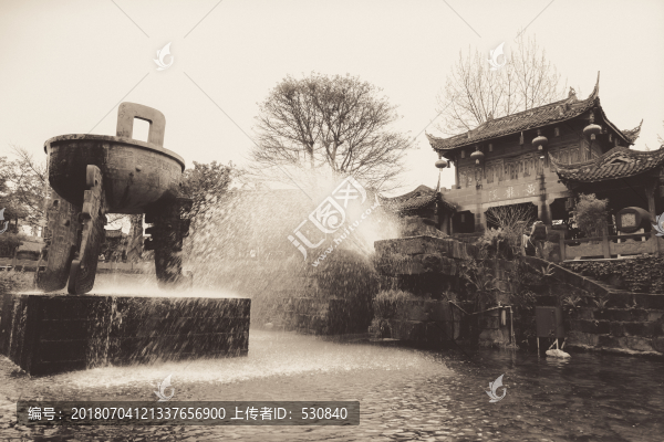 四川古鎮(zhèn)懷舊照片
